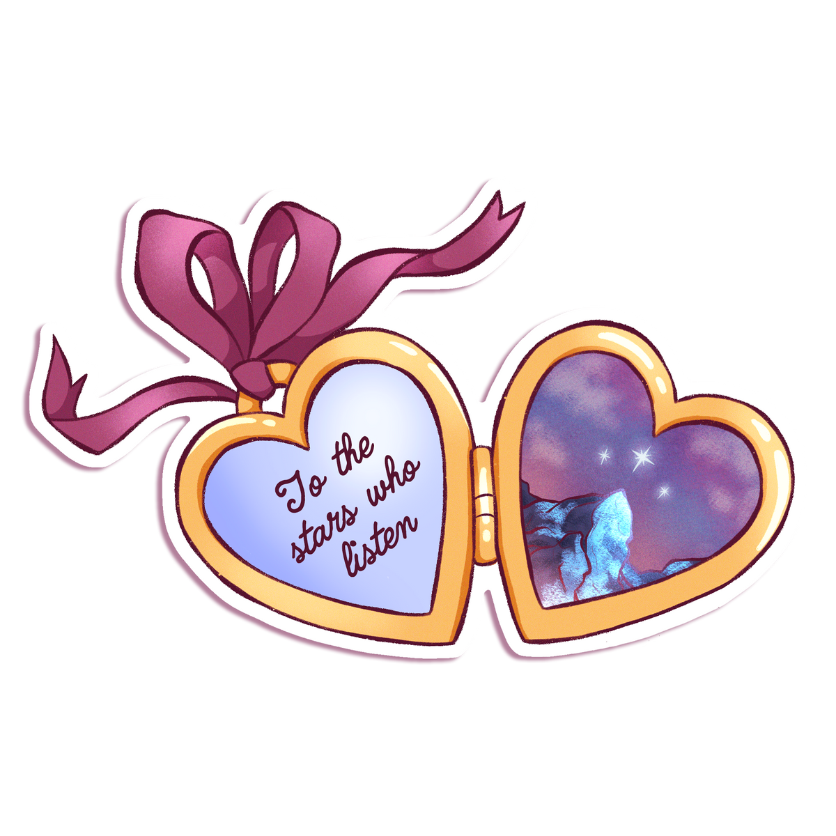 Acotar Medaillon - Vinyl Sticker