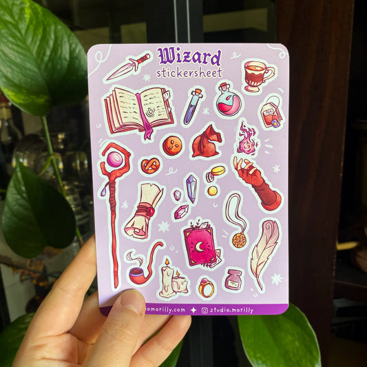 Wizard - Stickersheet