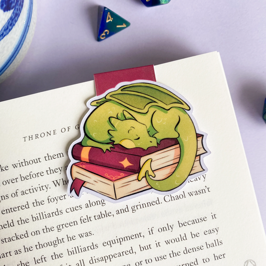 Dragon book nap - Magnetische Boekenlegger