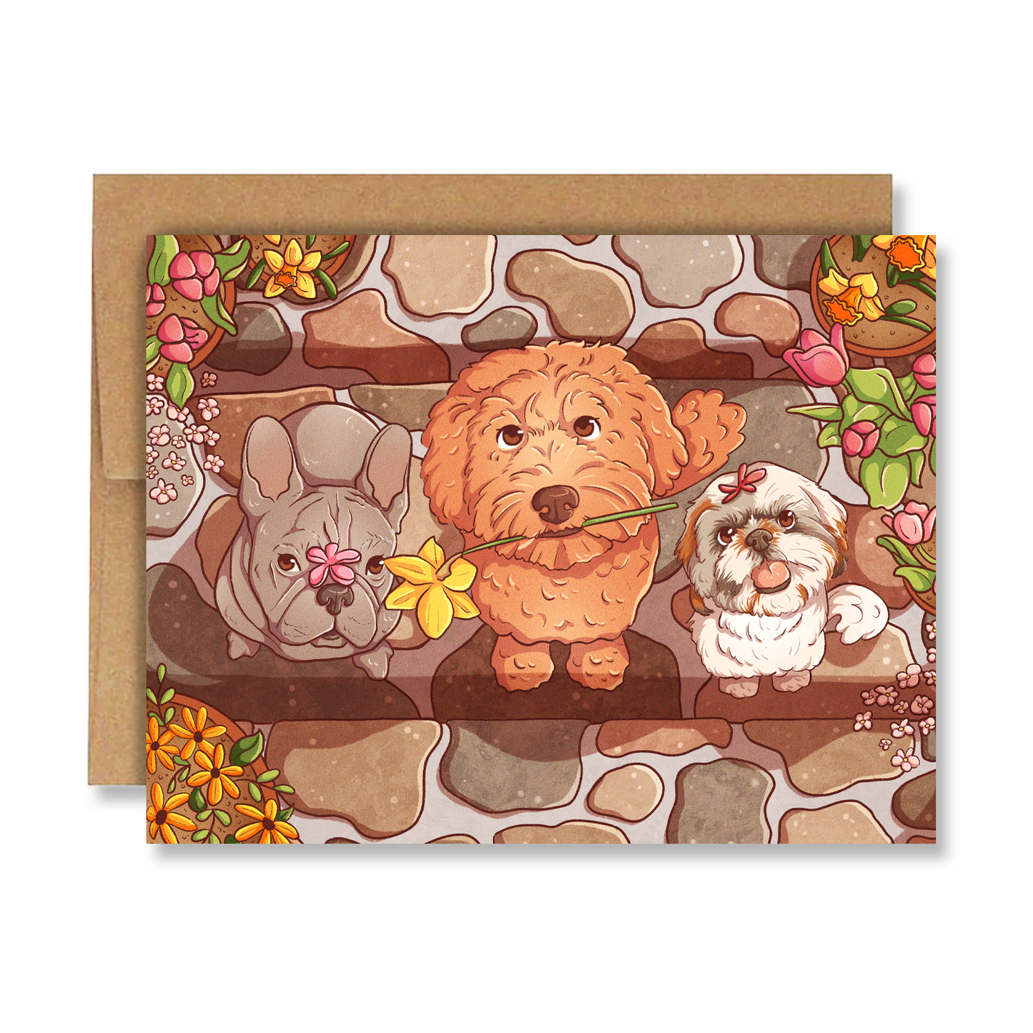 Morilly & Friends - Wenskaartenbundel Lente