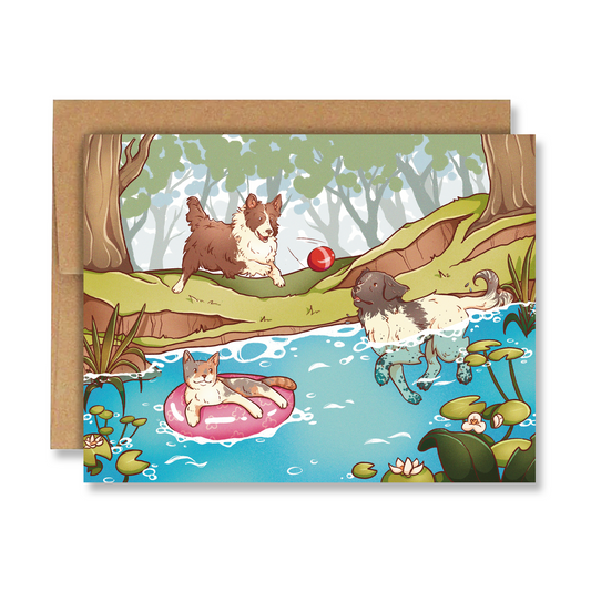 Morilly & Friends - Wenskaartenbundel Zomer