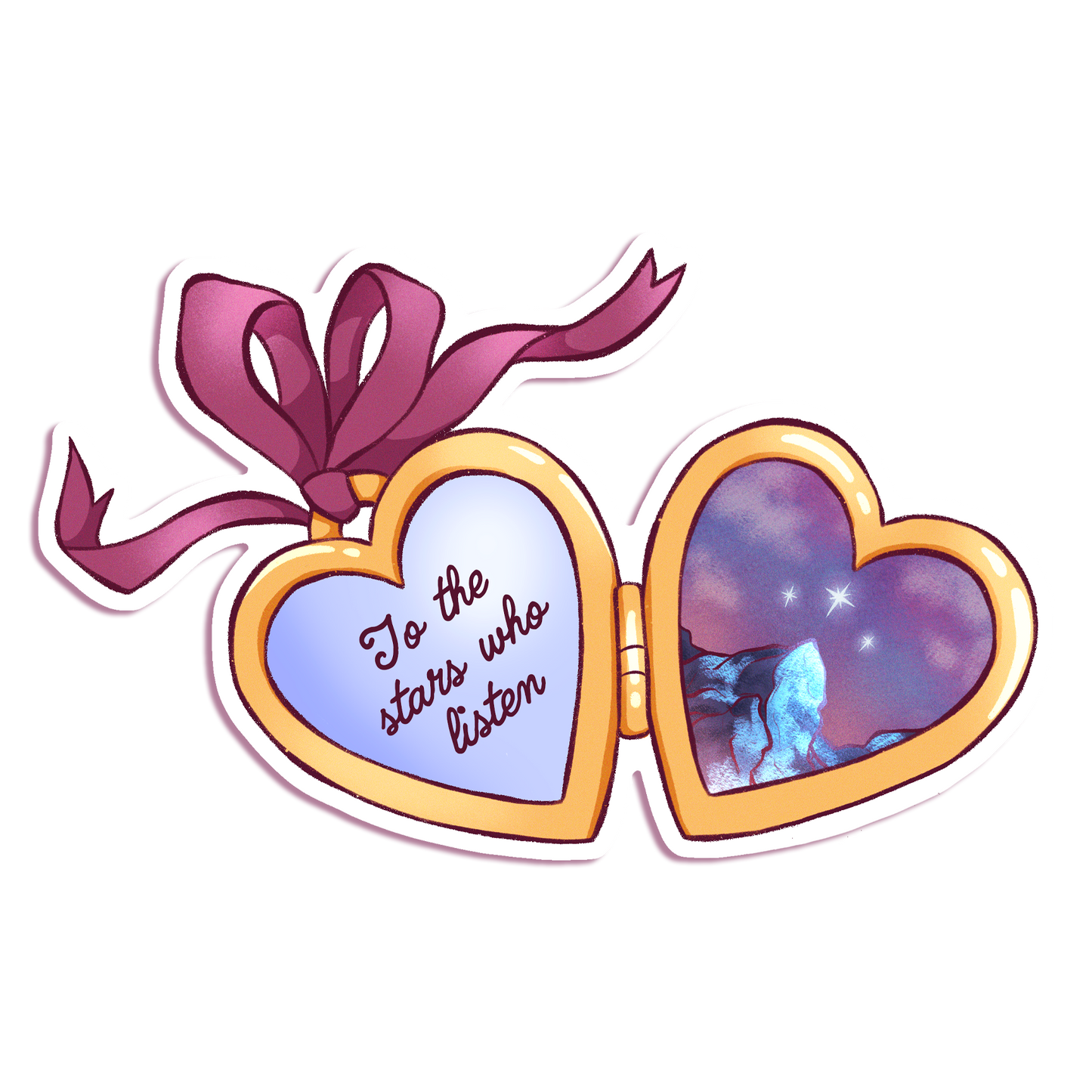 Acotar Medaillon - Vinyl Sticker