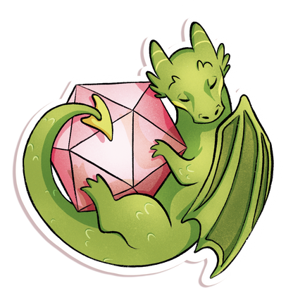 Dragon Dice - Vinyl sticker