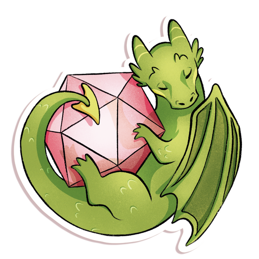 Dragon Dice - Vinyl sticker