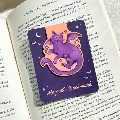 Batcat - Magnetic Bookmark