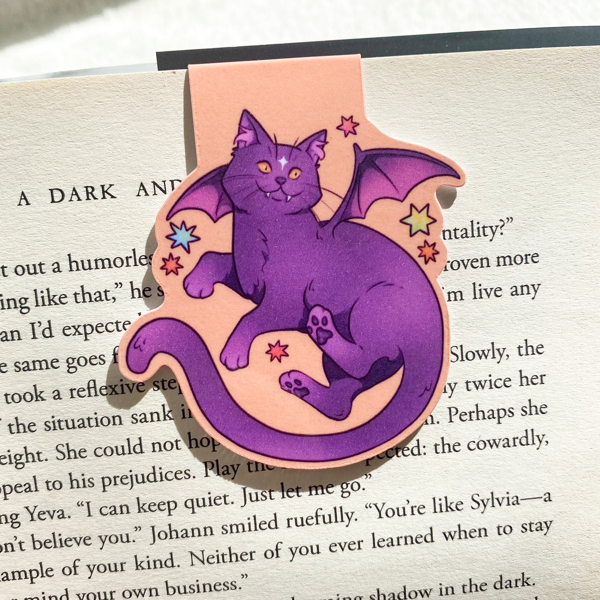 Batcat - Magnetic Bookmark