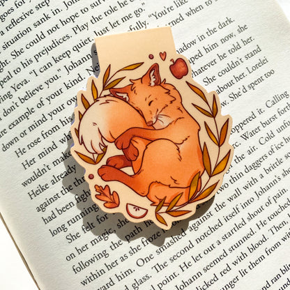 Apple Fox - Magnetic Bookmark