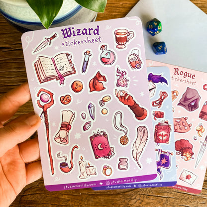 Wizard - Stickersheet