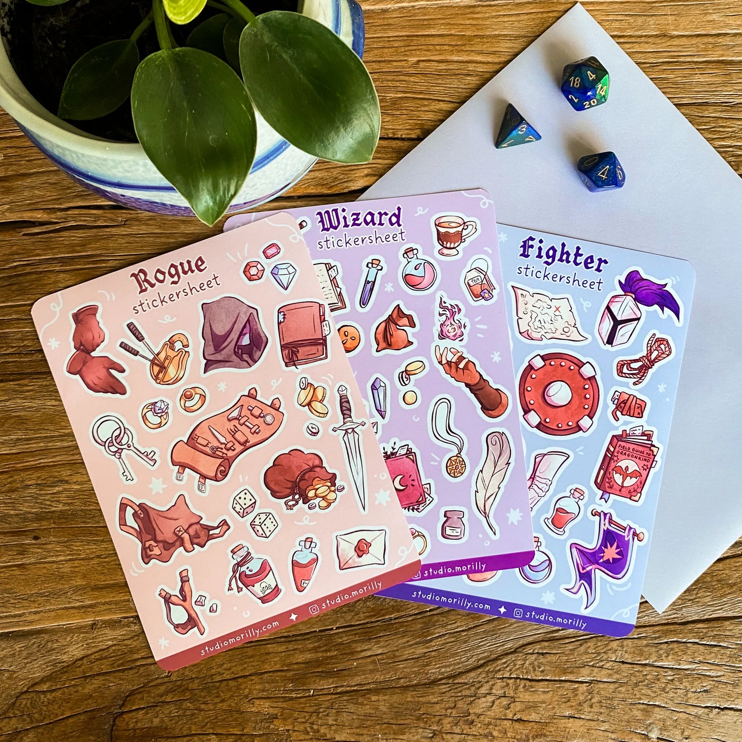 Wizard - Stickersheet