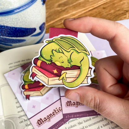 Dragon book nap - Magnetische Boekenlegger