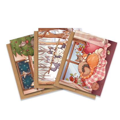 Morilly & Friends - Greetingcards Bundle Winter