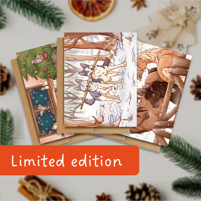 Limited Edition - Morilly & Friends - Wenskaartenbundel Kerst