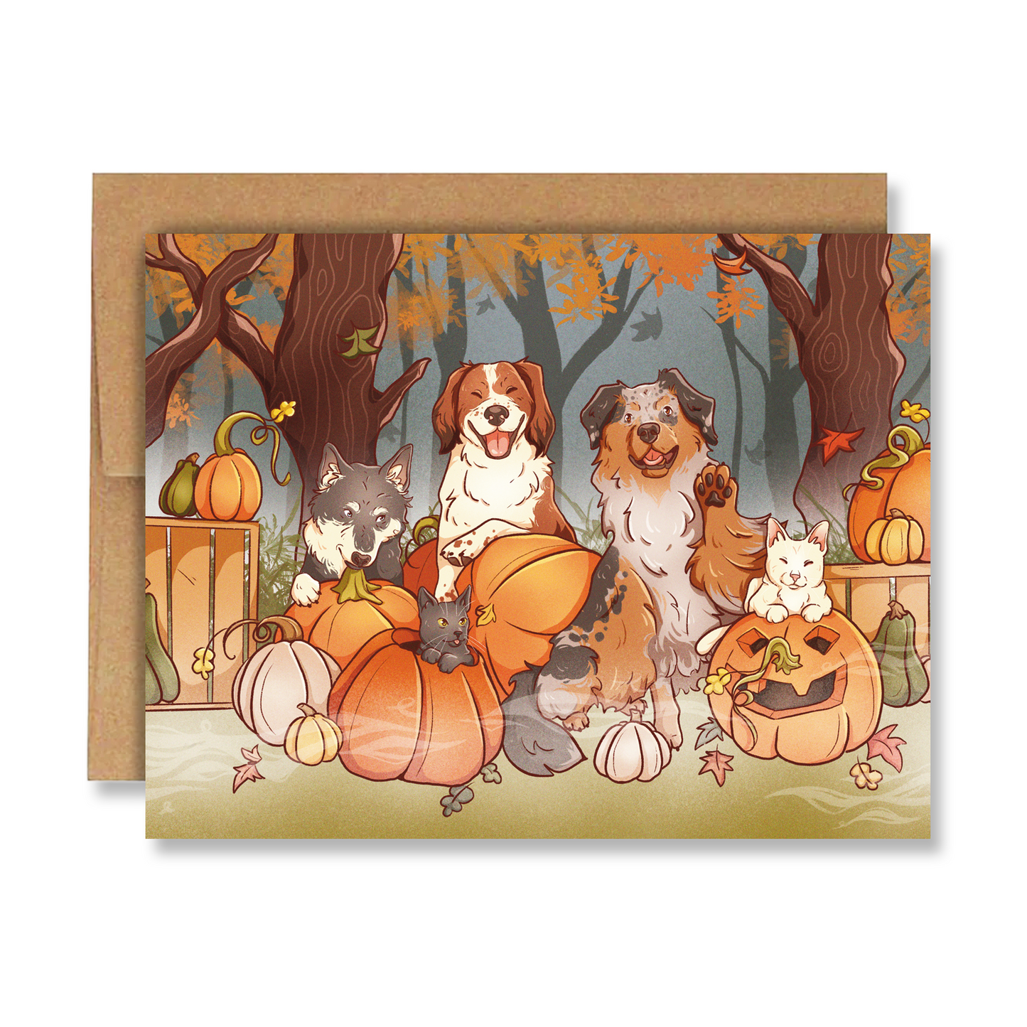 Morilly & Friends - Greetingcards Bundle Autumn