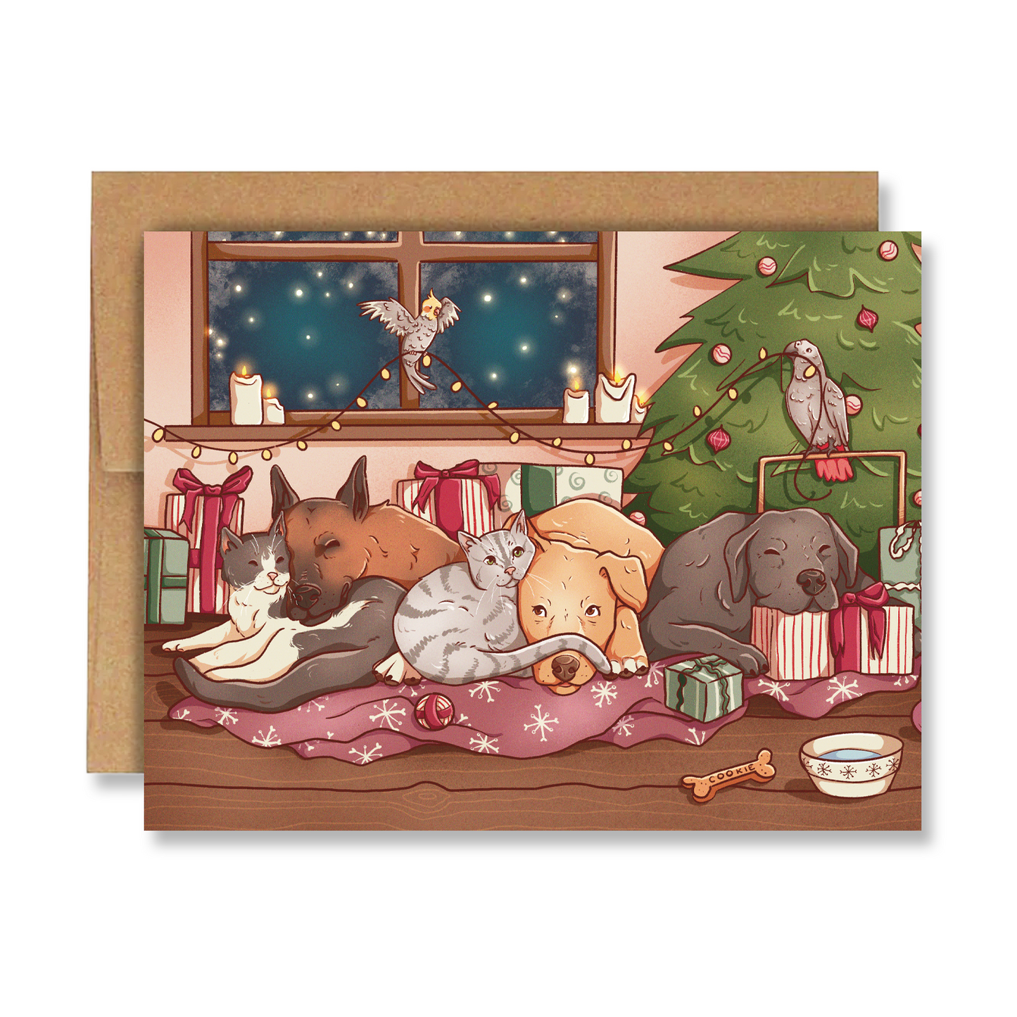 Limited Edition - Morilly & Friends - Wenskaartenbundel Kerst