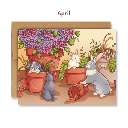 Morilly & Friends - Wenskaart per stuk