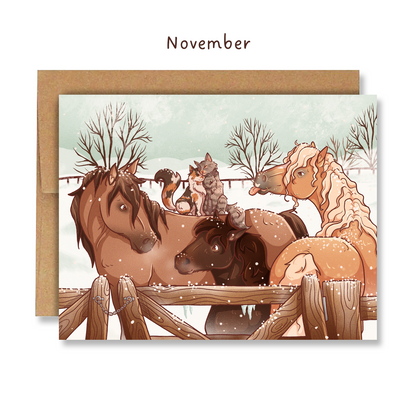 Morilly & Friends - Wenskaart per stuk