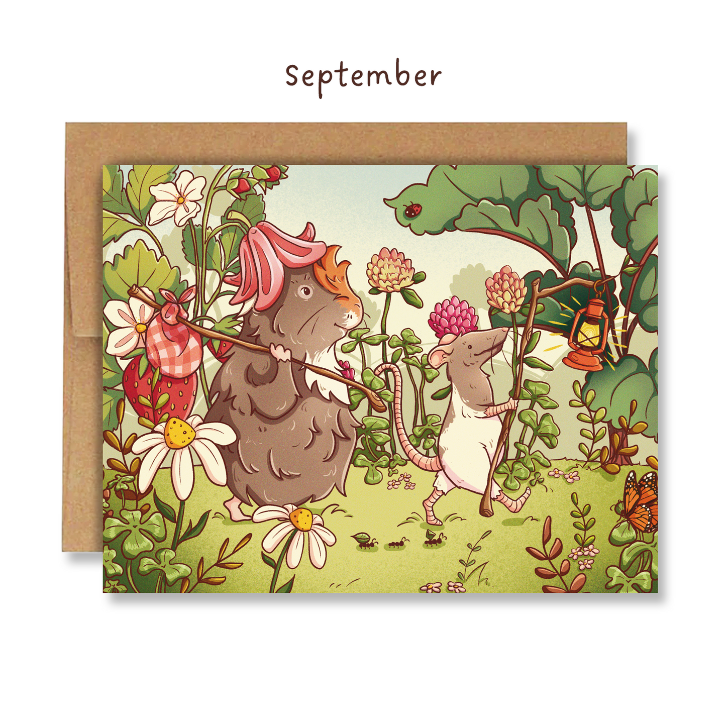 Morilly & Friends - Wenskaart per stuk