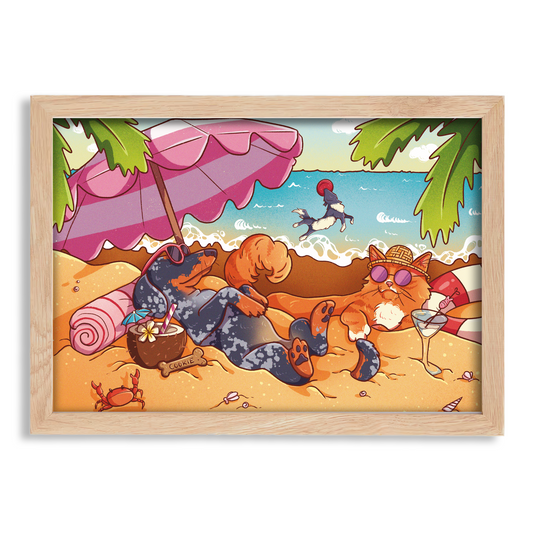 Morilly & Friends - A5 Print