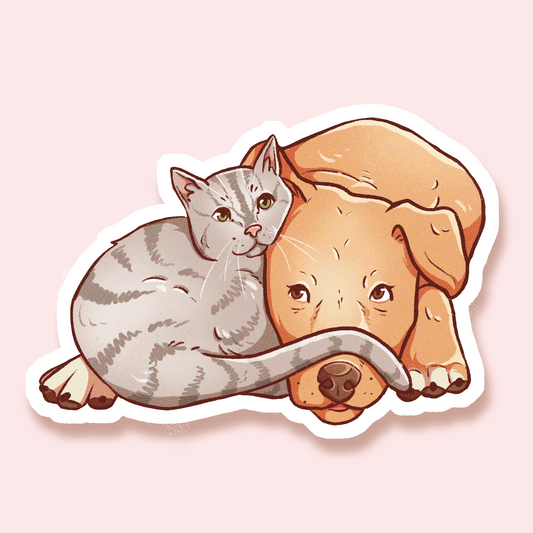 Morilly & Friends - Sticker - Momo & Belle