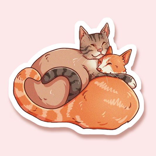 Morilly & Friends - Sticker - Mik en Moos