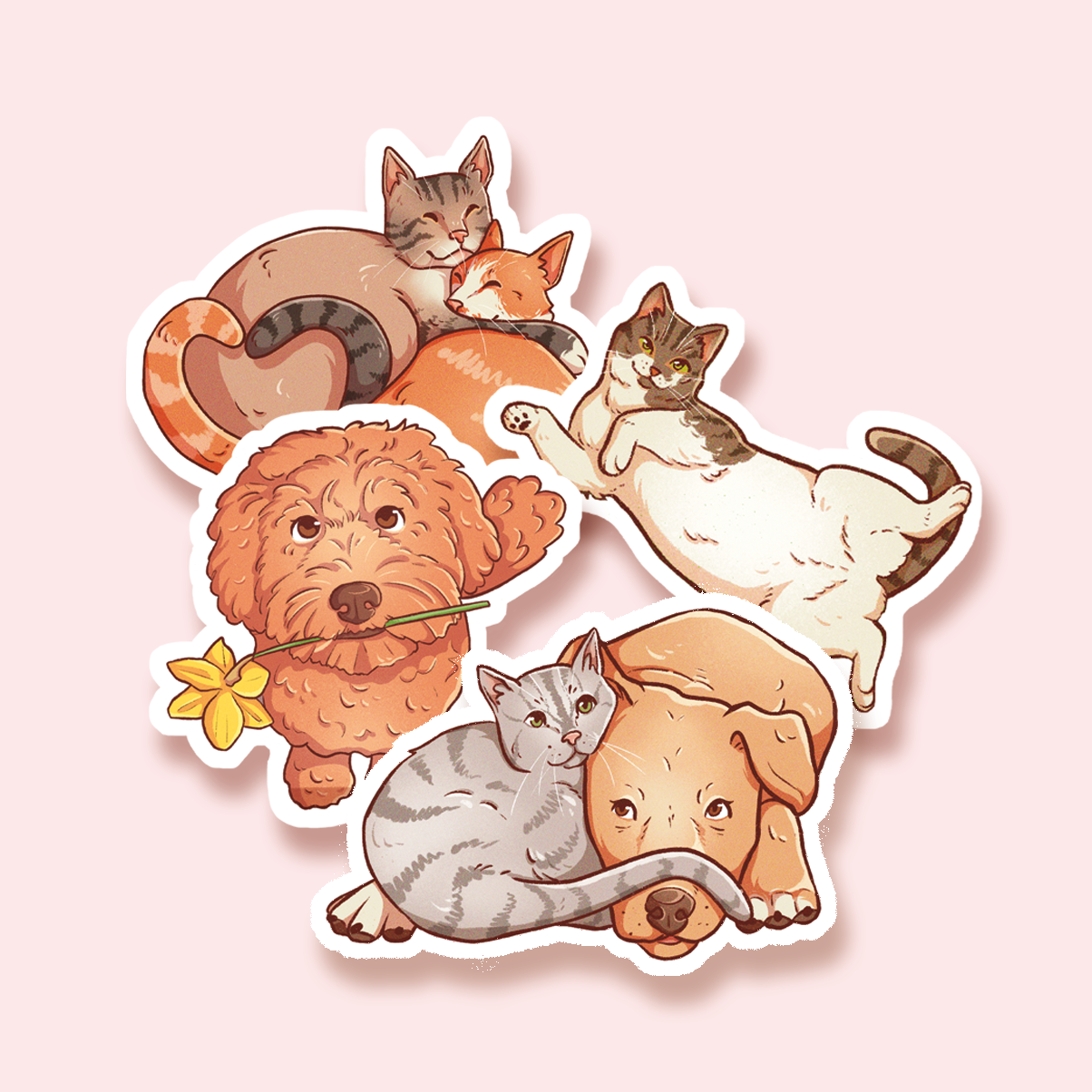 Morilly & Friends - Sticker bundel