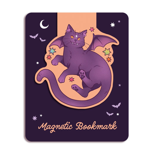 Batcat - Magnetic Bookmark