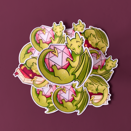 Dragon Dice - Vinyl sticker