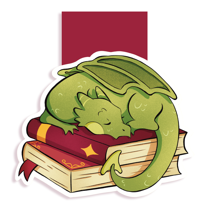 Dragon book nap - Magnetische Boekenlegger