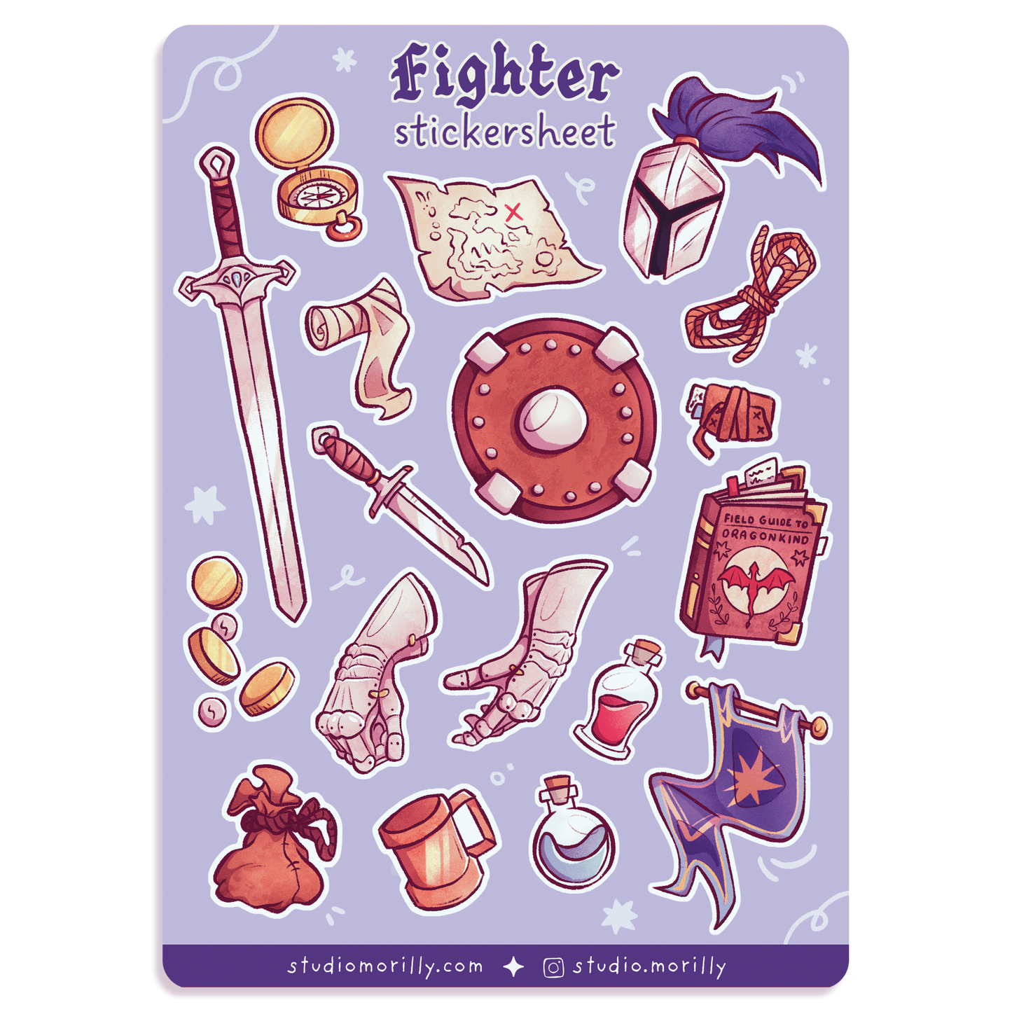 Fighter - Stickersheet