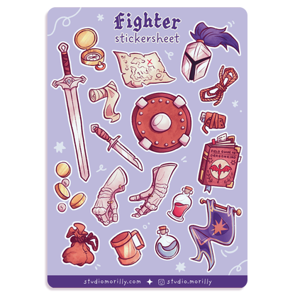 Fighter - Stickersheet