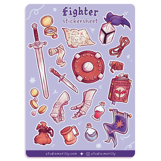 Fighter - Stickersheet