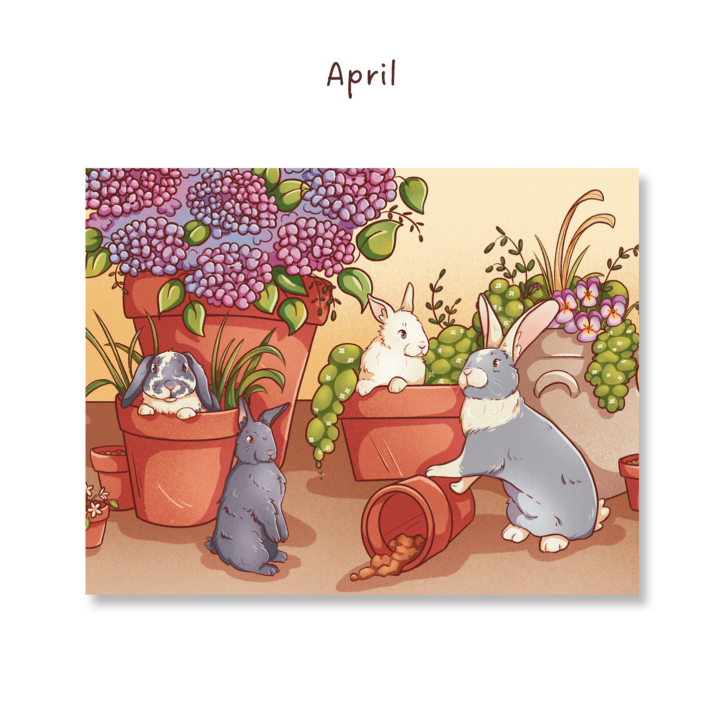 Morilly & Friends - A5 Print