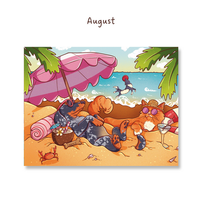 Morilly & Friends - A5 Print