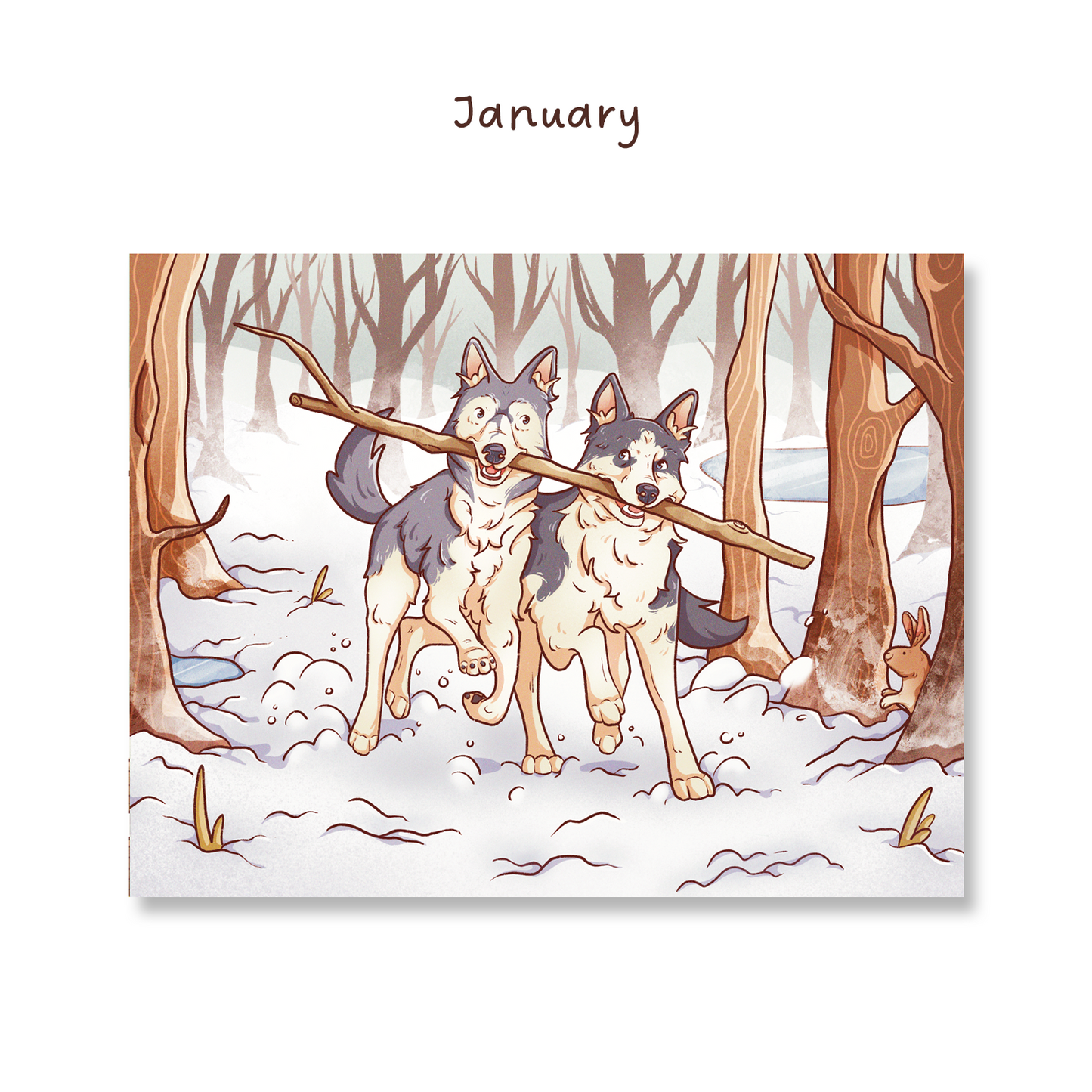 Morilly & Friends - A5 Print