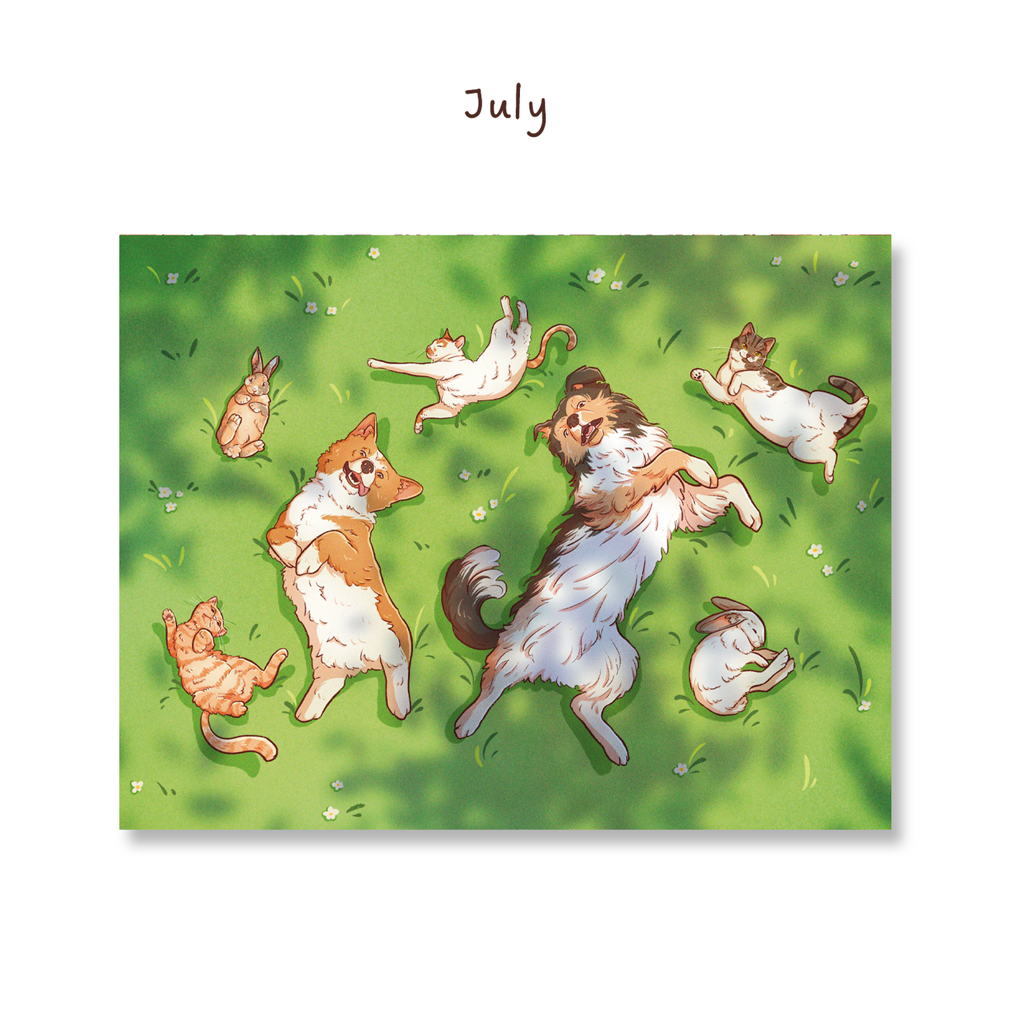 Morilly & Friends - A5 Print