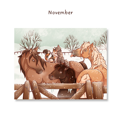 Morilly & Friends - A5 Print