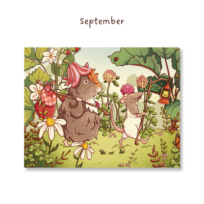 Morilly & Friends - A5 Print