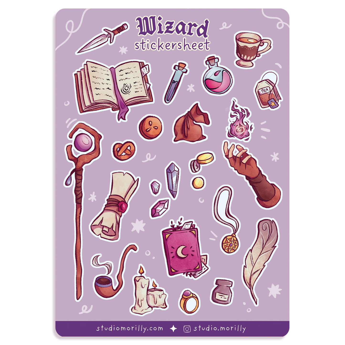 Wizard - Stickersheet
