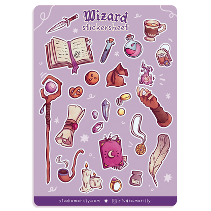 Wizard - Stickersheet